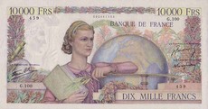 10000 Francs génie Français
