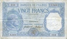 20 Francs Bayard