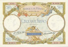 50 Francs Luc Olivier Merson